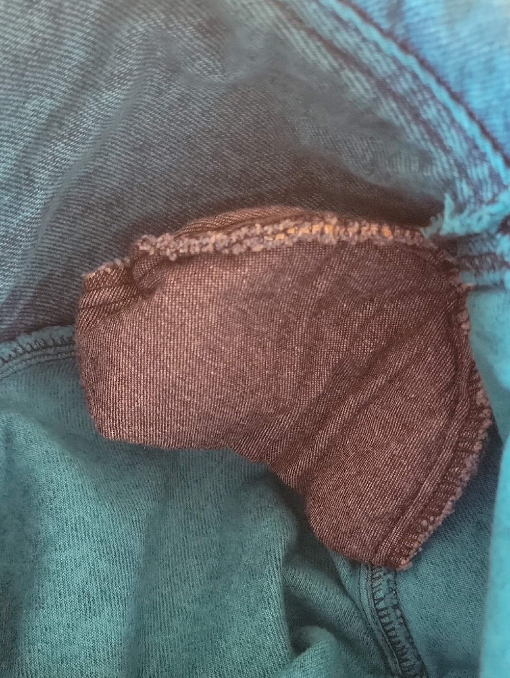 VTG Sundance Turquoise Denim Blazer - Picture 13 of 13